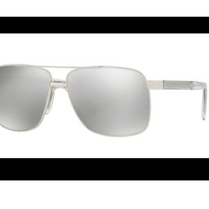 Versace VE2174 Men's Sunglasses - Silver / Light Grey Mirror Silver